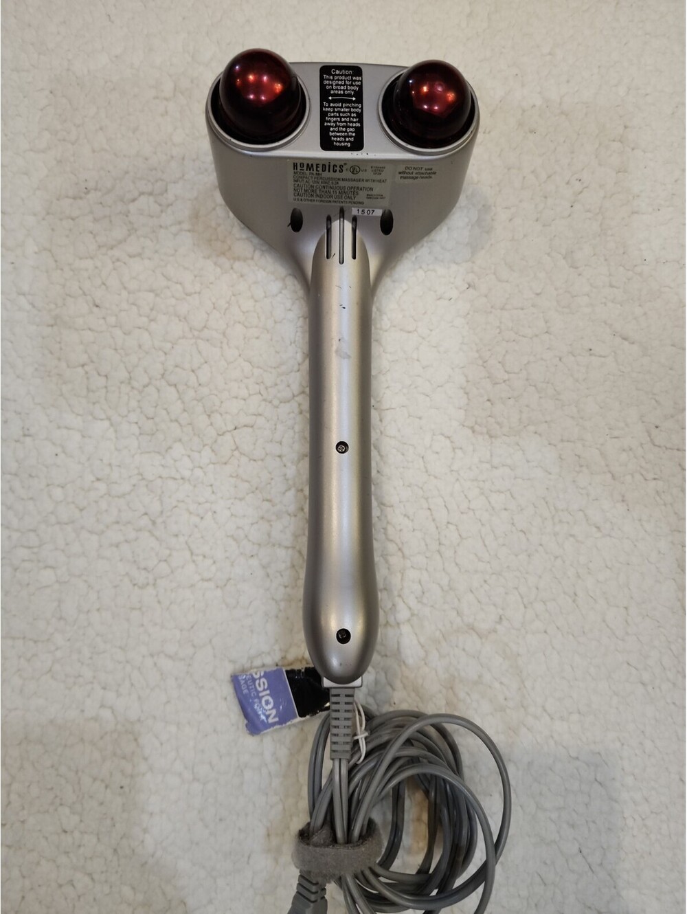 Homedics Massager W/ Heat Model PA-MH Tested And Working